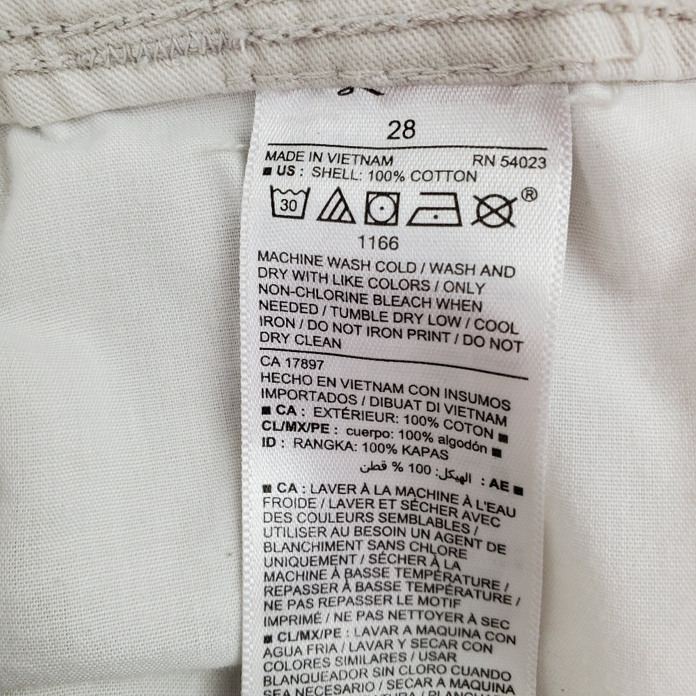 Old Navy cotton chino shorts size 28 - Picture 4 of 8